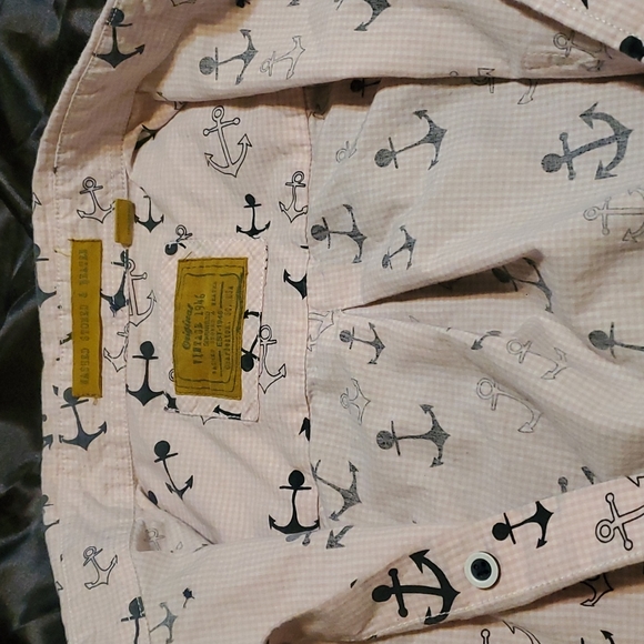 LS Washed Stoned & Beaten button down Nautical - Picture 3 of 7